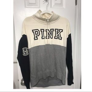 PINK VS Half Zip Sweater